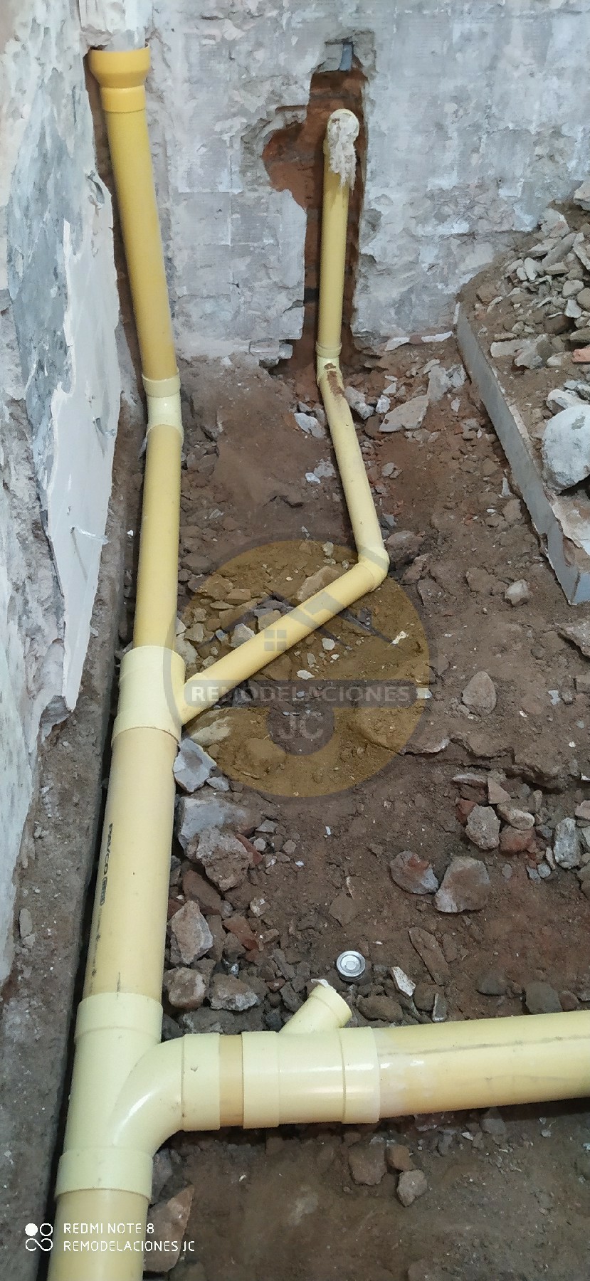 cambio de plomerías de casa antigua