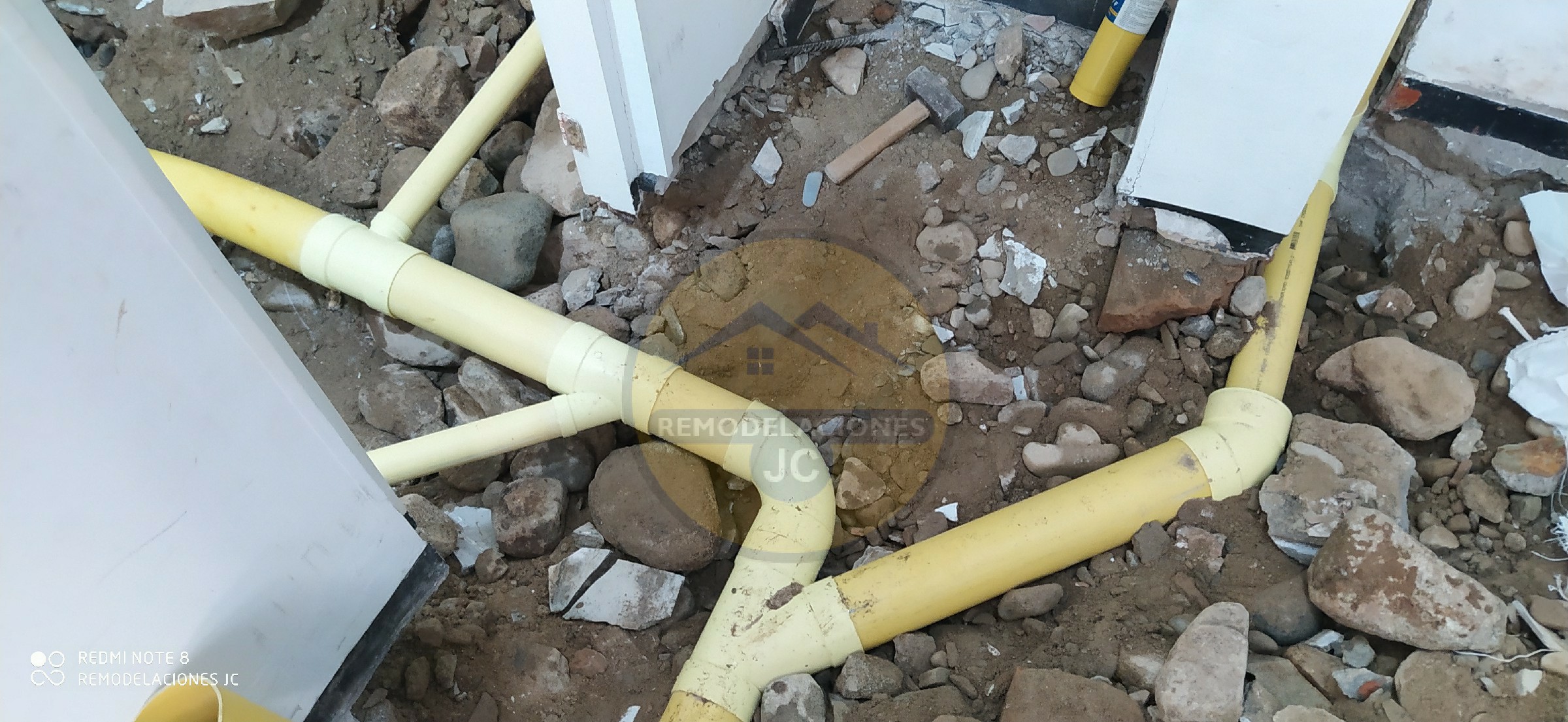 instalación de plomerías de casa