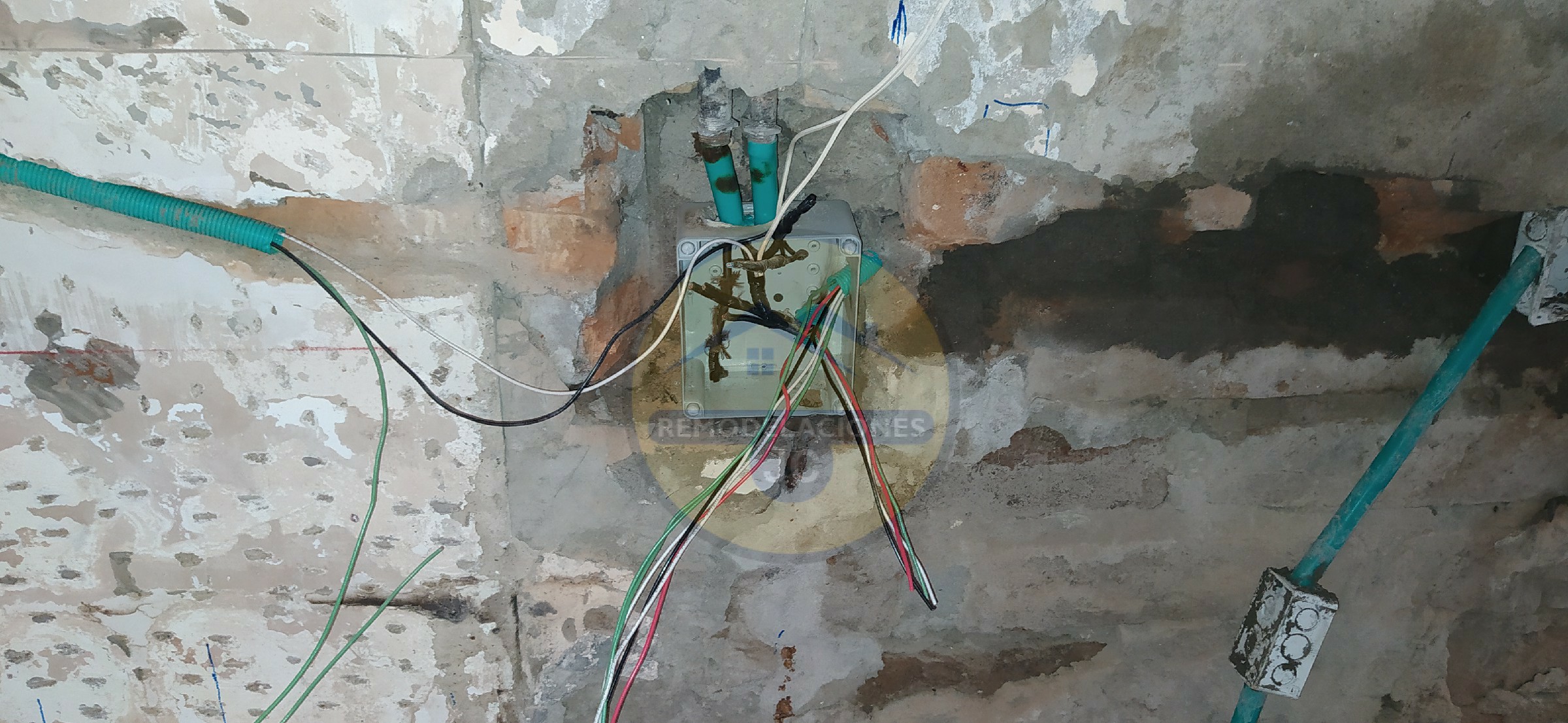 caja de empalmes electricos