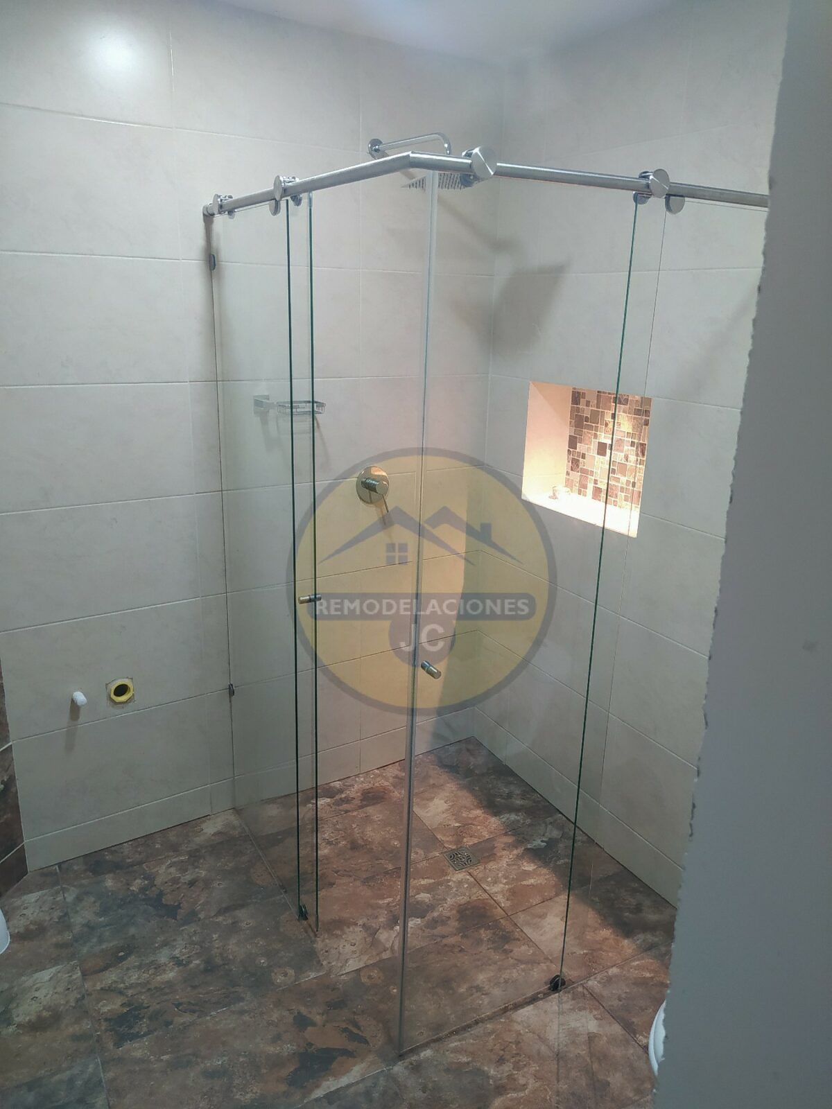 cabina de baño remodelado