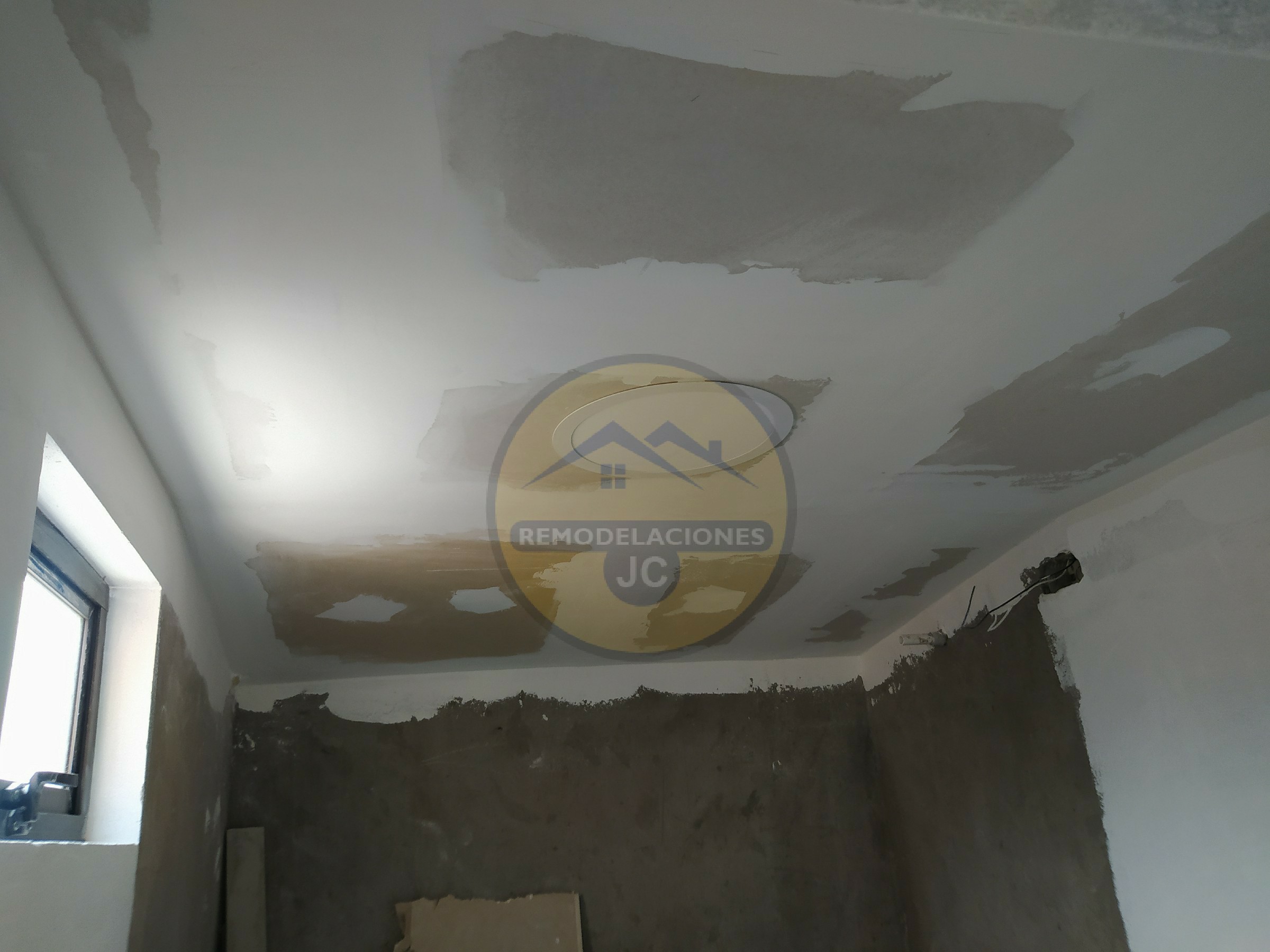 cielo en drywall para baño