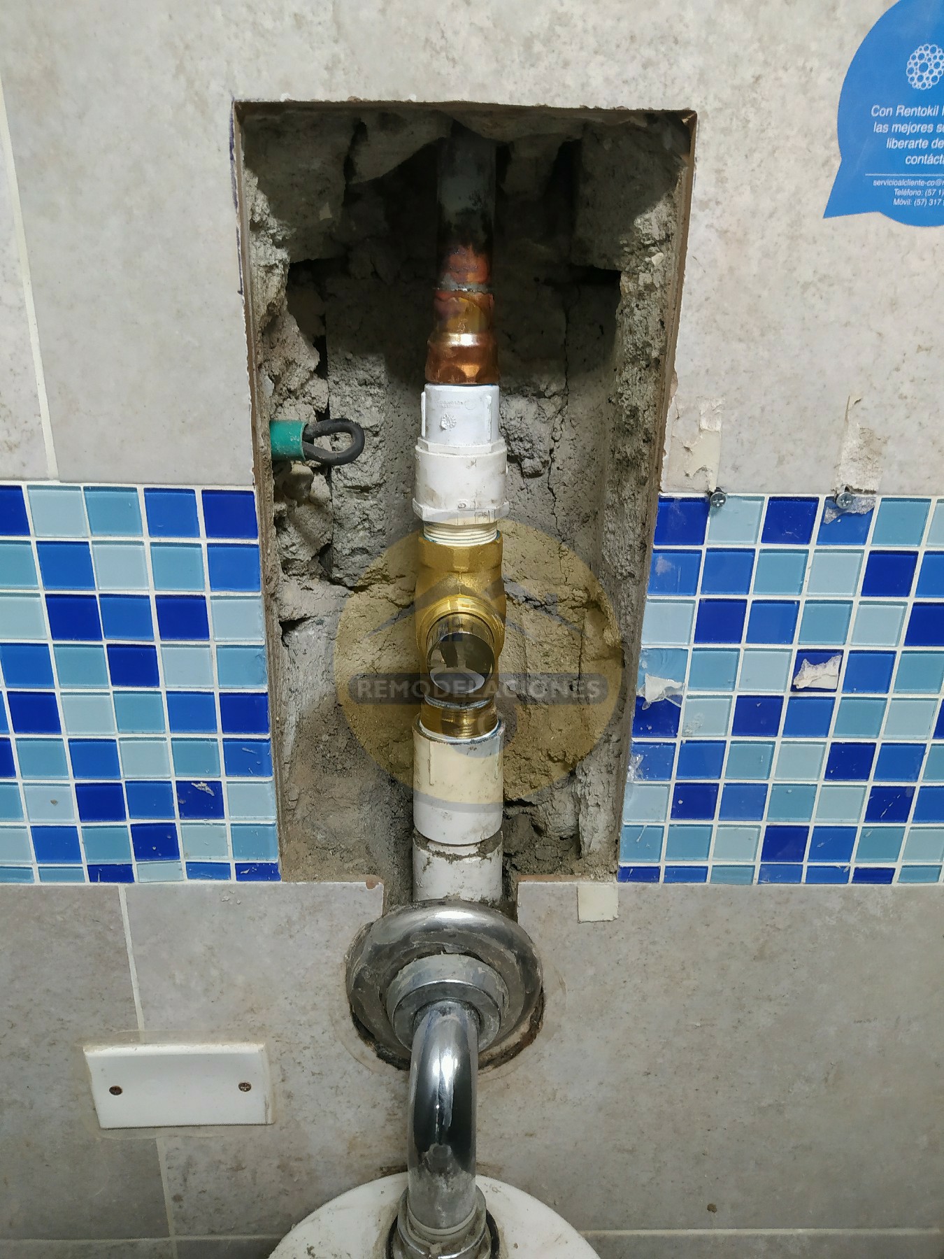 push corona instalado a cambio de electroválvula con sensores defectuosa