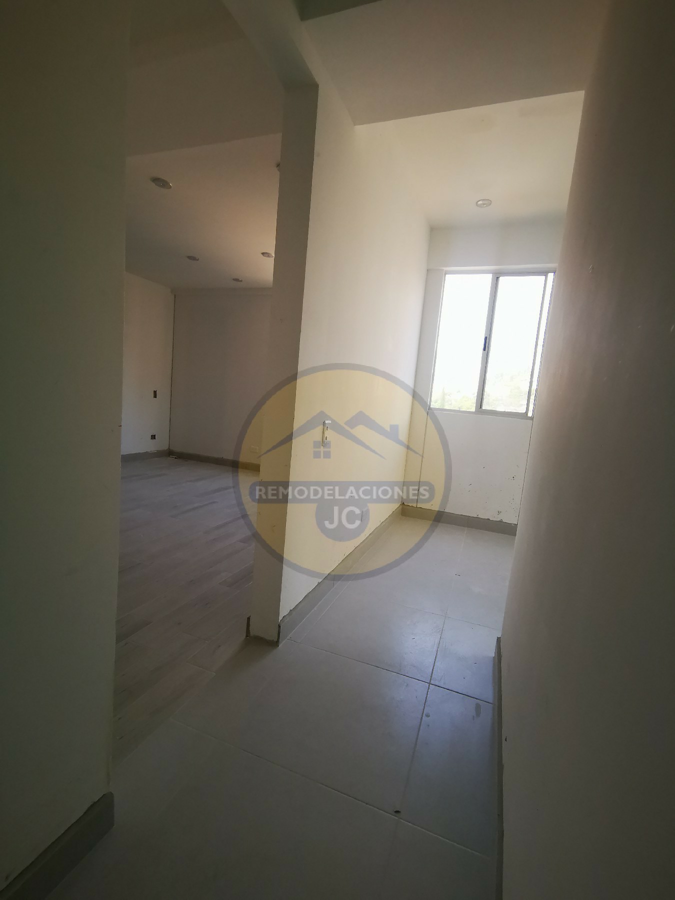 instalación de paquete de acabados